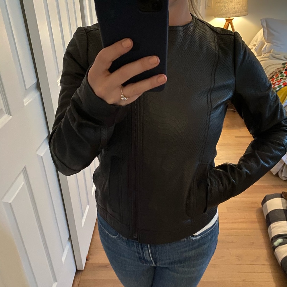 Vince leather jacket